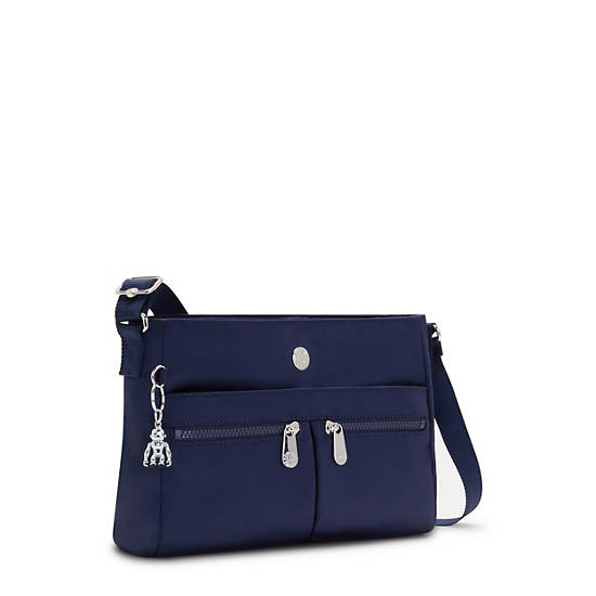 Torebki Kipling New Angie Crossbody Bag Niebieskie | PL 1929LI